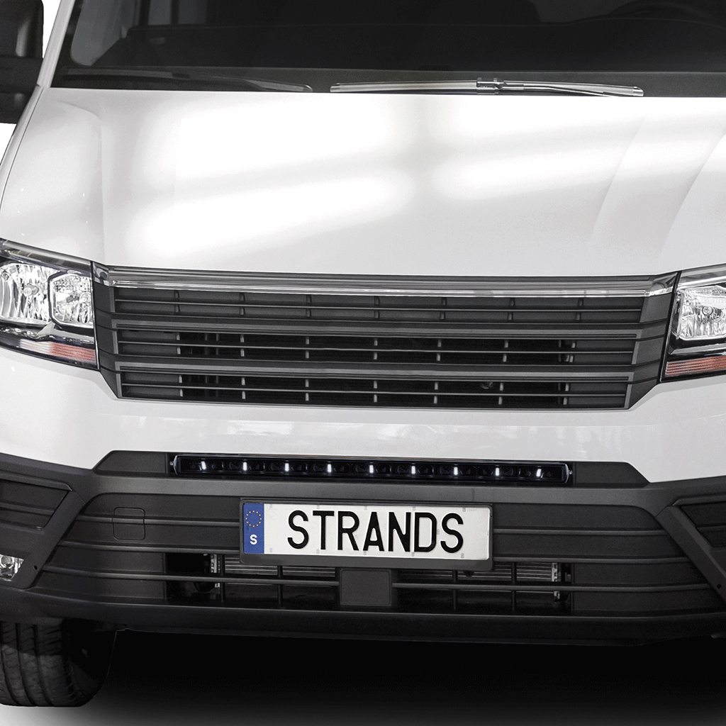 Strands LED-lyspakke VW CRAFTER/MAN TGE – VW Crafter/MAN TGE 2017-> 14″ Nuuk black
