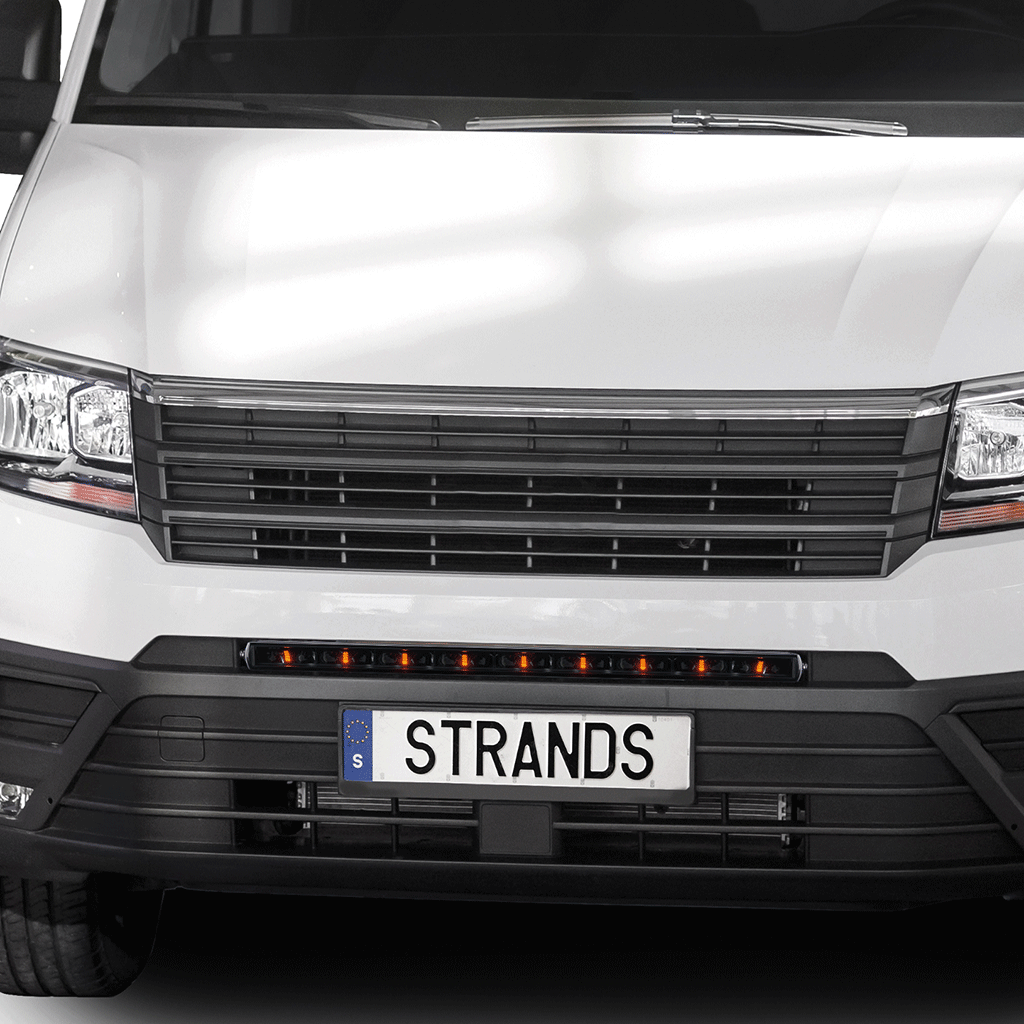 Strands LED-lyspakke VW CRAFTER/MAN TGE – VW Crafter/MAN TGE 2017-> 14″ Nuuk black