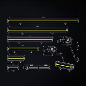 Strands Siberia XP DR 42″ LED-bar – Dobbel radet LED-bar på 42″, 25500 Lumen