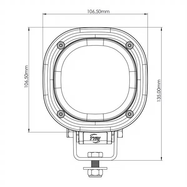 TYRI BLUEBEAM 1010 – Spesiallampe for jordbrukssprøyter