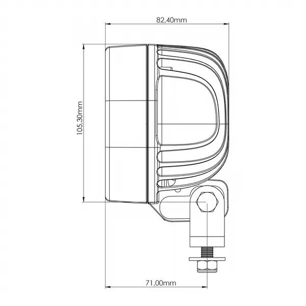 TYRI BLUEBEAM 1010 – Spesiallampe for jordbrukssprøyter