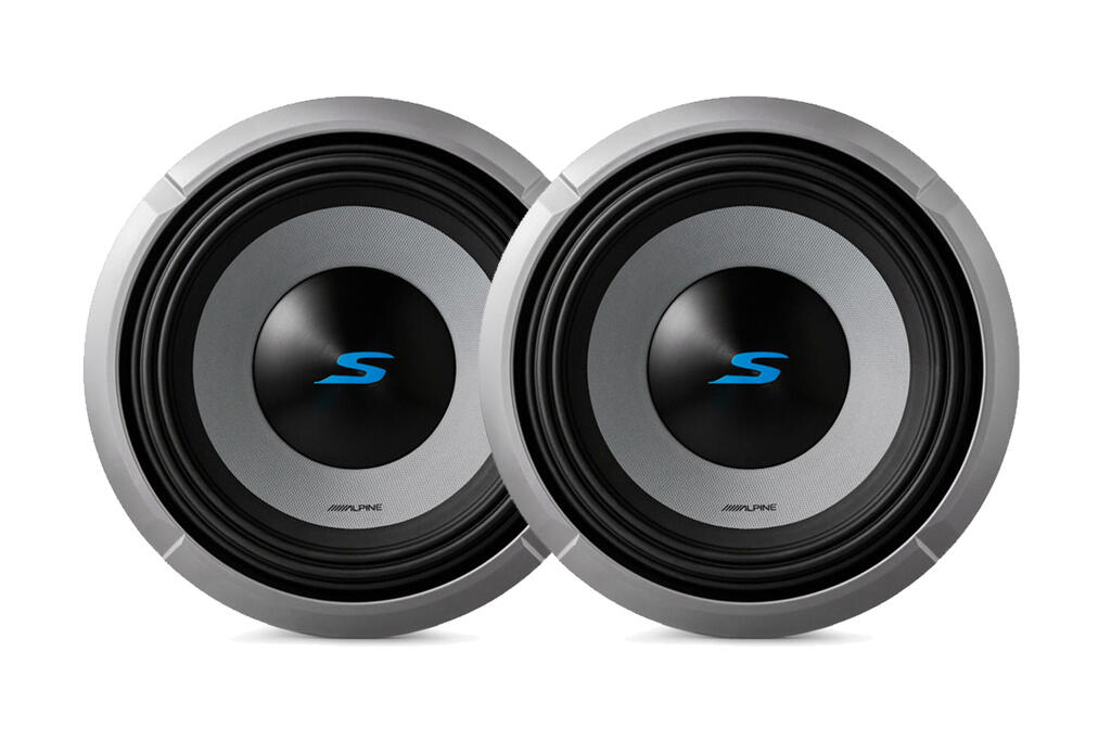 Twin Deal Alpine S2-W10D4 – subwoofer – 2stk 10″ 4ohm DVC