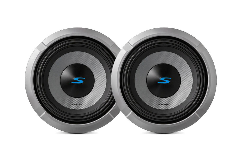 Twin Deal Alpine S2-W8D4 – subwoofer – 2stk 8″ 4ohm DVC
