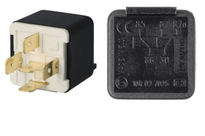 Vekselrele 12V/30A – 87A