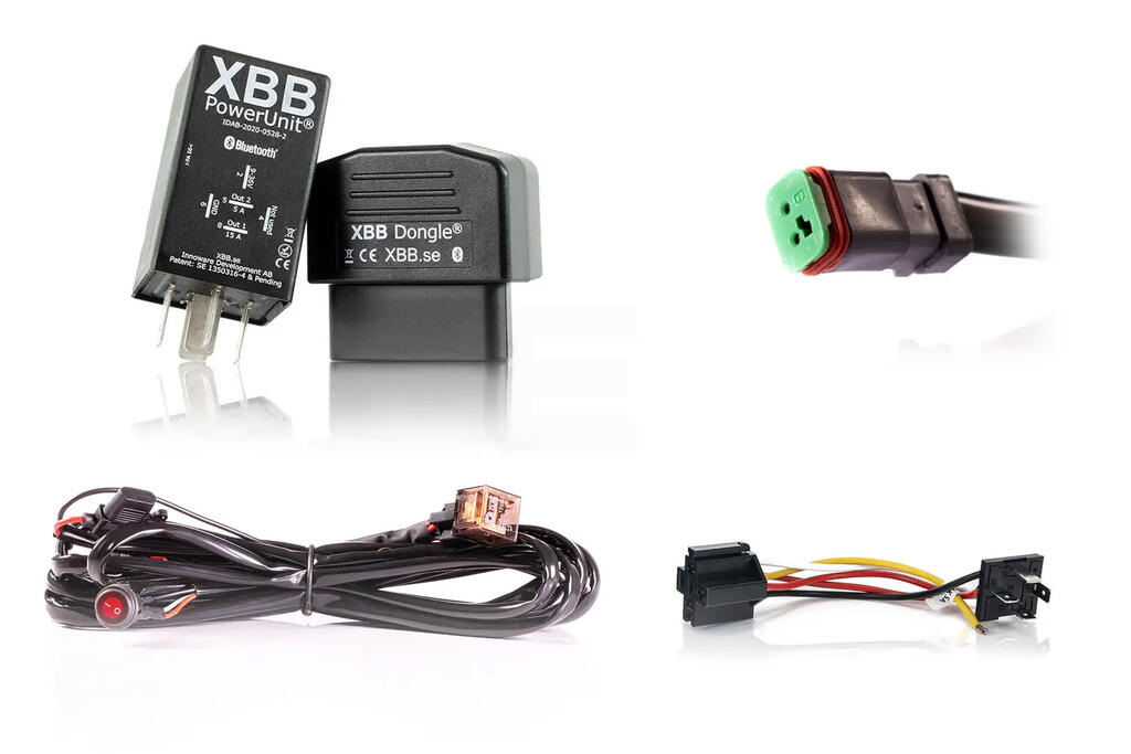XBB styrestrømspakke, plug and play – Pakke med 1 x Deutsch kontakt