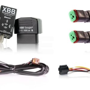 XBB styrestrømspakke, plug and play – Pakke med 2 x Deutsch kontakter