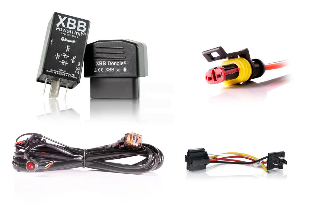 XBB styrestrømspakke, plug and play – Pakke med 1 x Superseal kontakt