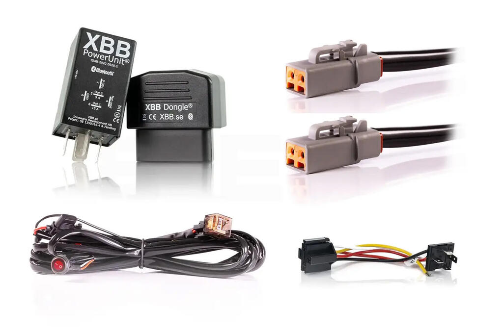 XBB styrestrømspakke, plug and play – Pakke med 2 x DTP-kontakter
