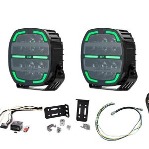 XG lyspakke med 2x XG7 – Med Modernum CanBus, skiltplate