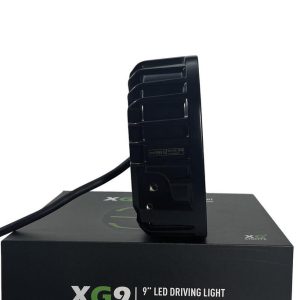 XG9 LED Fjernlys, Sort – Flerfarget parklys – hvit, gul og grønn.