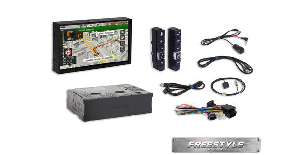 Alpine X702D-F – freestyle hovedenhet
