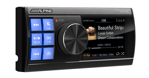 Alpine Status HDS-990 – hovedenhet