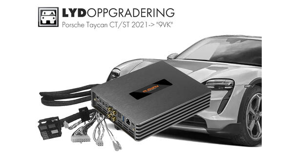 Lydoppgradering til Porsche Taycan