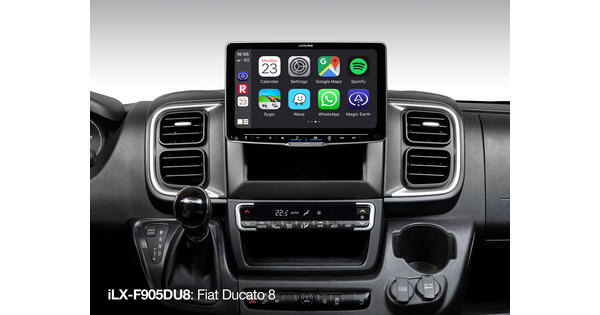 Alpine ILX-F905DU8 – hovedenhet
