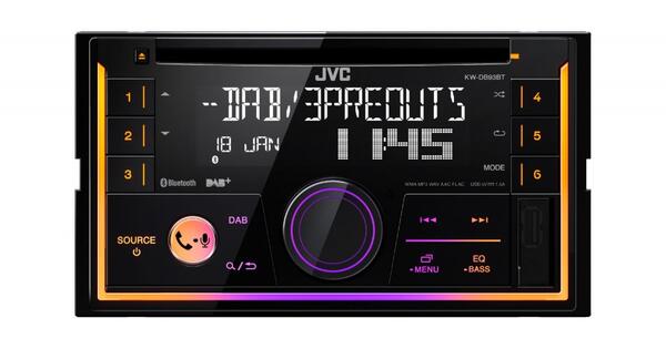 JVC KW-DB95BT bilradio