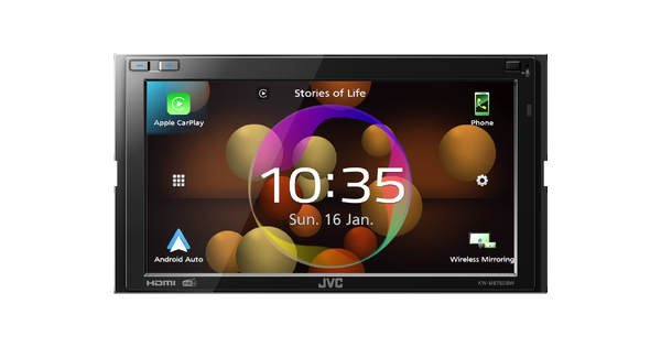 JVC KW-M875DBW – hovedenhet 2DIN