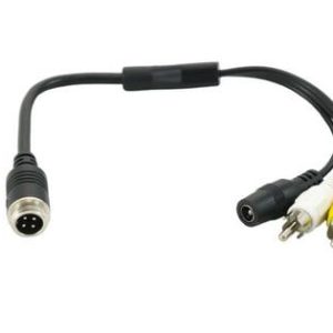 Overgangskabel fra 4 pin han til RCA han