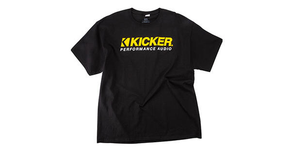 Kicker t-shirt sort (M)
