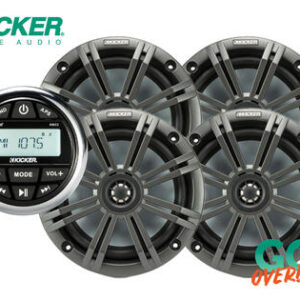 Kicker båtstereopakke 2