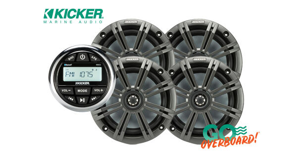 Kicker båtstereopakke 2