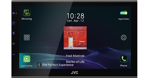JVC KW-Z900DBW – hovedenhet 1-DIN
