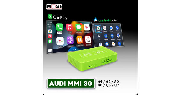 Mr12volt CarPlay/Android Auto, AUDI