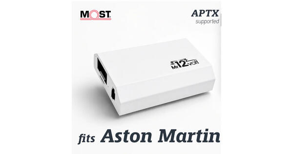 Mr12volt blåtann adapter, Aston Martin