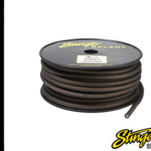 Stinger Select 4GA Sort strømkabel