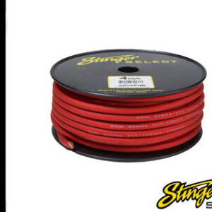 Stinger Select 4GA Rød strømkabel