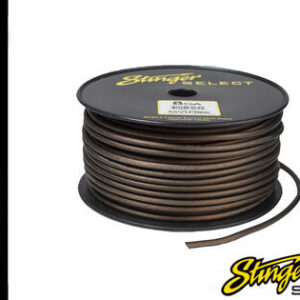 Stinger Select 8GA Sort strømkabel