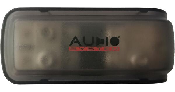 Audio System strømfordeler m/sikring