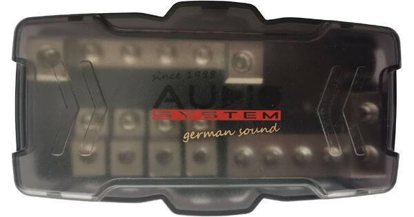 Audio System strømfordeler m/sikring