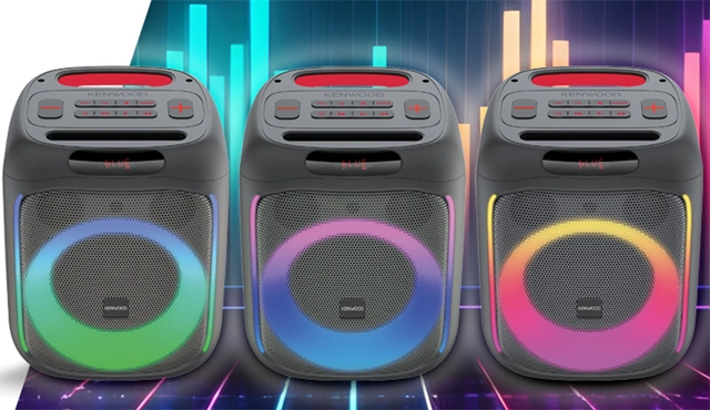 Kenwood partyhøyttaler