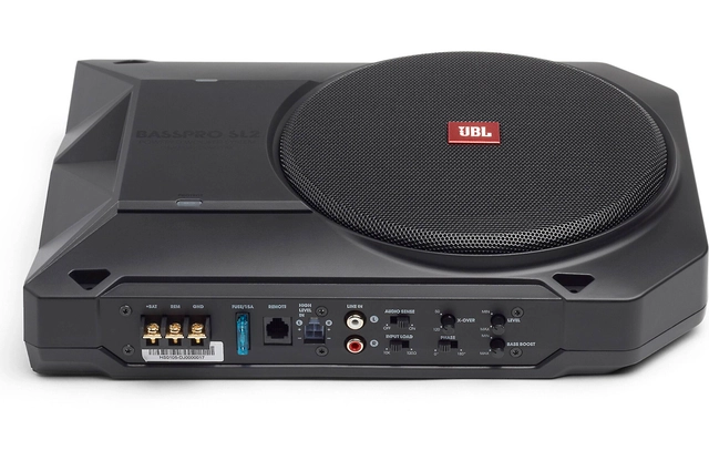 JBL Basspro kompakt woofer 8″ Aktiv 8″ bilsubwoofer, 125 W RMS