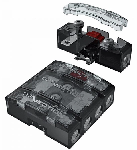 Connection modul sikringsholder +/-