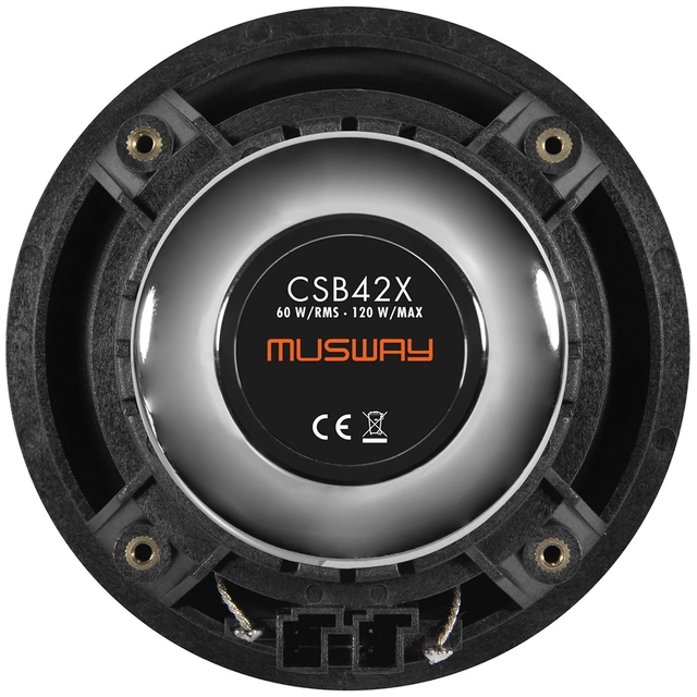 Musway CSB42X 4″ 2veis koaxialhøyttaler
