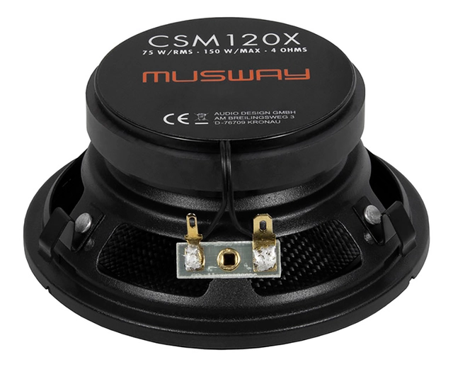 Musway 12cm koaxialhøyttalere