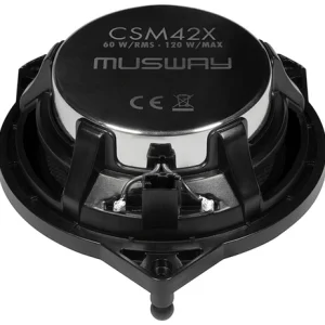 Musway 4″ koaxialhøyttalere