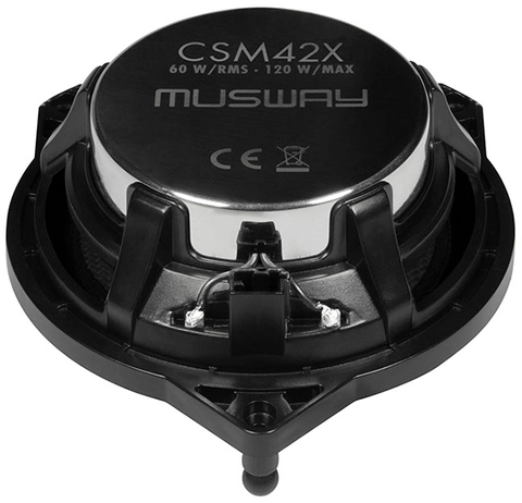 Musway 4″ koaxialhøyttalere