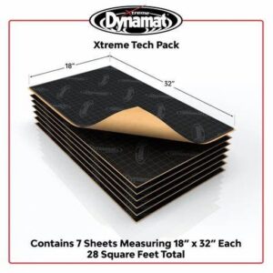 Dynamat Xtreme Tech Pack – 7 ark / 2,6 m²