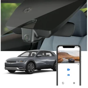 FITCAMX Integrert 4K Dashcam (foran+bak)