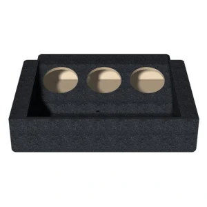 ConnectED Bilspesifikk basskasse 3 x 8″