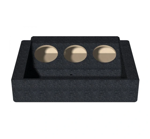 ConnectED Bilspesifikk basskasse 3 x 8″