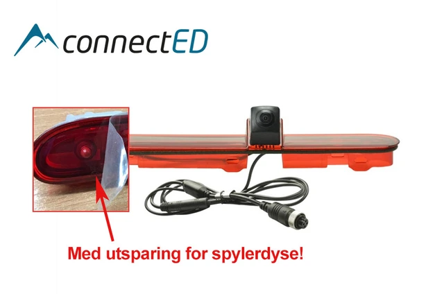 ConnectED Ryggekamera (Bremselys) (CVBS)
