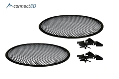 ConnectED Sortlakkerte alugriller, 8″