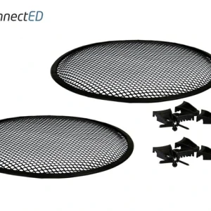 ConnectED Sortlakkerte alugriller, 8″