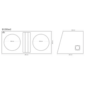 ConnectED 2 x 12″ basskasse