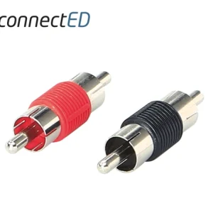 ConnectED RCA/Phono skjøt (Par/Bulk)