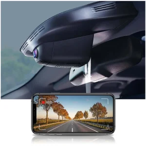 FITCAMX Integrert 4K Dashcam (foran+bak)