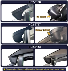FITCAMX Integrert 4K Dashcam (foran)